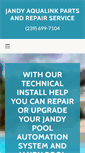 Mobile Screenshot of jandyrepair.com